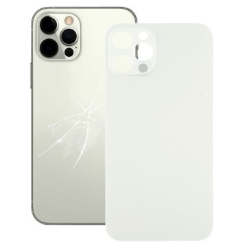 UNBRANDED Zadnji del iPhone 12 Pro - bel