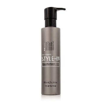 Inebrya Style-In Ice Cream Liss Perfect Smoothing Fluid nega brez izpiranja neukrotljivi in poškodovani lasje unisex
