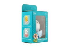 Teddies Roly Poly pingvin iz plastike 8cm z zvokom 0m+