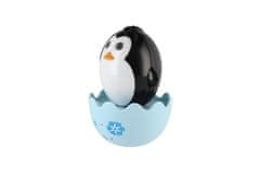 Teddies Roly Poly pingvin iz plastike 8cm z zvokom 0m+