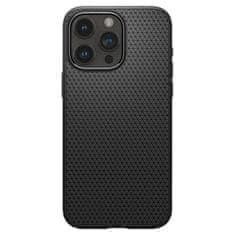 UNBRANDED Ovitek Spigen Liquid air za iPhone 15 Pro Max - črn 