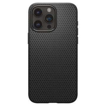 UNBRANDED Ovitek Spigen Liquid Air za iPhone 15 Pro - črn