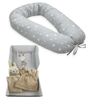 Mali čudeži Nosečniška blazina + darilni paketek Moja sreča