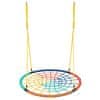 Aga Viseči gugalni obroč 120 cm Štiribarvni