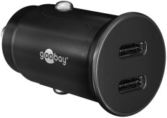 UNBRANDED Goobay 2xUSB-C PD hitri polnilec za avto 30W 