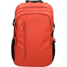 A DESIGN Športni nahrbtnik AVIOR 26L z USB vhodom in podloženim predalom za prenosnik, oranžen