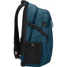 A DESIGN Športni nahrbtnik AVIOR 26L z USB vhodom in podloženim predalom za prenosnik, temno moder