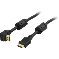 UNBRANDED DELTACO HDMI kabel, kotni, 1,5m, črn 