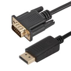 UNBRANDED DisplayPort v VGA 1,8 m - črna 