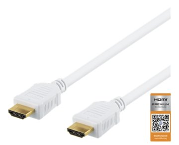 UNBRANDED Deltaco High-Speed Premium HDMI kabel, 0,5 m, Ethernet, 4K UHD - bel