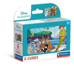 Clementoni Slikovne kocke - Disney Classic, 6 kock