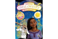 Pozdravi - Oblikovane pobarvanke z nalepkami