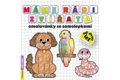Všeč so nam živalske barvne strani z nalepkami