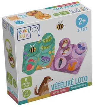 KukiKuk 80034 Véééliké lotto Postelje za živali