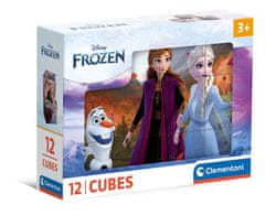 Clementoni Slikovne kocke - Frozen, 12 kock