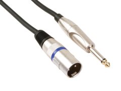 UNBRANDED Xlr kabel - Xlr moški na vtičnico 6,35 mm - mono - 6 M 