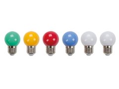 UNBRANDED Barvne Led svetilke - (10 kosov) 