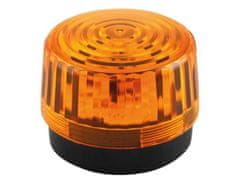 UNBRANDED Led utripajoča luč - oranžna - 12 Vdc - Ø 100 mm 