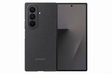 Samsung Carbon Shield ovitek za Galaxy Z Fold7, črn (EF-XF966SBEGWW)