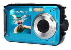 Agfaphoto WP8000 vodoodporen digitalni fotoaparat, moder