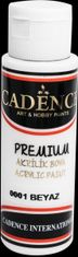 Cadence Akrilne barve Premium, 70 ml - bele