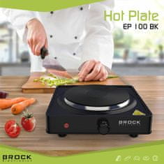 BROCK električna kuhalna plošča - EP 100 BK