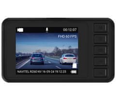 Navitel R260 NV avto kamera, Full HD 1080p, Night Vision, 140° snemalni kot, G-senzor, USB-C, aplikacija