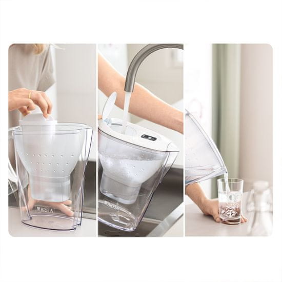  Brita Marella vrč za filtriranje vode, 2,4 l, moder