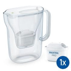 Brita Style vrč za filtriranje vode, 2,4 l, bel