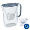 Brita Style vrč za filtriranje vode, 2,4 l, moder