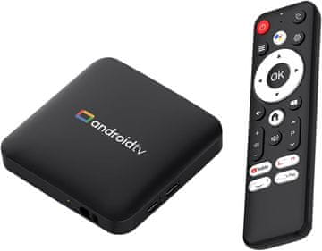 Farrot Oddajnik pametnega TV sprejemnika H96 max Android 14, Wifi 6, HDMI, 2/16 GB Google 4K