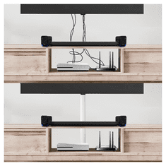 Maclean Kanal za kable MC-814W beli