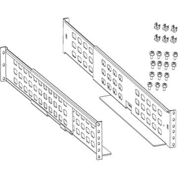 PowerWalker Rack-Kit 5 za 19" 3U rack UPS nosilec