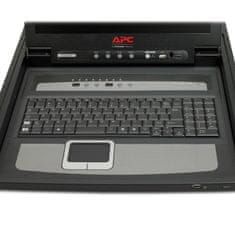 APC AP5808 17'' LCD 8-portna 1U analogna KVM mrežno stikalo-switch konzola