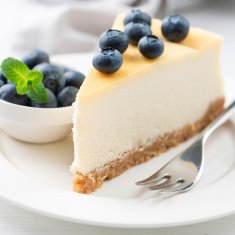 UNBRANDED Desertni krožnik iz belega porcelana, primeren za pomivalni stroj in mikrovalovno pečico 