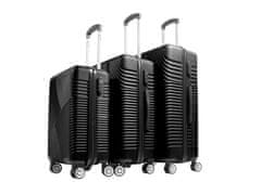 Aga Travel Komplet potovalnih kovčkov MR4654 Črna