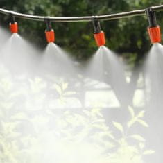 LIVEFY Garden vrtni škropilnik z vodno zaveso 20 m, črn