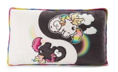 NICI Plišasta blazina Unicorn Yin &amp; Rainbow Yang
