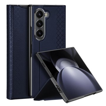 Dux Ducis Brill knjižni ovitek za Samsung Galaxy Z Fold 6 5G, modro