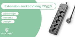 Viking Podaljševalna vtičnica YC53S