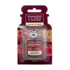 Yankee Candle Black Cherry Car Jar 1 kos viseč osvežilec za vozilo
