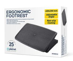 Platinet PFR7012 naslon za noge, ergonomski, nastavljiv naklon