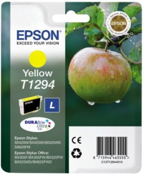 Epson eno pakiranje rumenega črnila T1294 DURABrite Ultra C13T12944012
