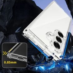 Tech-protect Flexair Hybrid ovitek za Samsung Galaxy Z Fold 7, prozoren