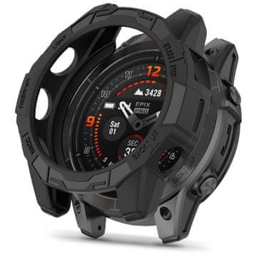 Tech-protect Defense Air ovitek za Garmin Fenix 7X / 7X Pro, black