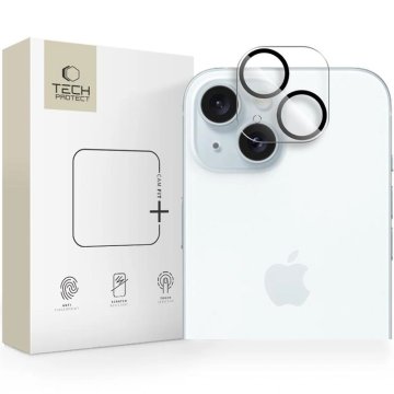 Tech-protect Cam Fit zaščitno steklo za iPhone 14 / 14 Plus / 15 / 15 Plus