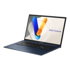 ASUS Vivobook 17 X1704VA-AU548W prenosnik, i5-1334U, 43,9 cm (17,3''), 16GB, SSD 1TB, W11Home (90NB10V2-M00UA0)