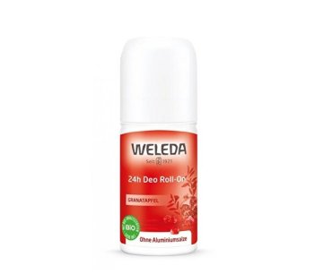 Weleda Kroglica z dezodorantom granatnega jabolka 24H (Deo Roll-On) 50 ml