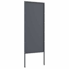 Vidaxl Dekorativni panel za vrt antracit siva 50 x 140 cm Mnogi jeklo