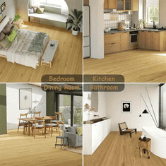 Smania Talne nalepke v imitaciji laminata SXP LamiLux - Hrast | Talna obloga | Vodoodporna obloga | Samolepilna obloga